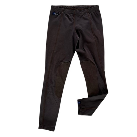 Irideon Horse riding leggings in brown size medium tights breeches - Picture 1 of 10